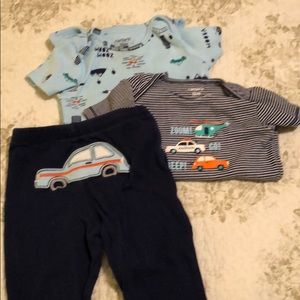 💙carters baby boy onesie and pant set💙